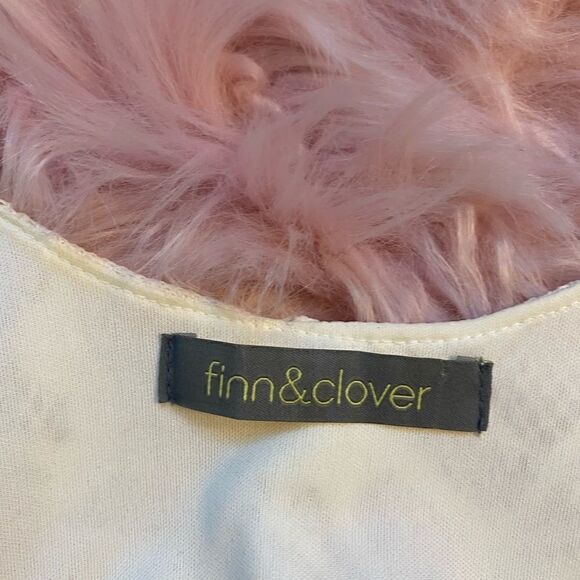 Finn & Clover Cream Lace Mini Dress - Picture 4 of 6